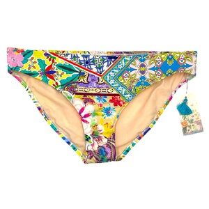 Johnny Was Locita Hipster Swim Bottoms Size Large